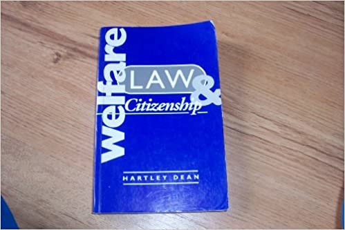 Welfare, Law and Citizenship indir
