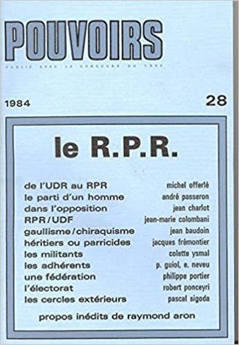 Pouvoirs, n° 28. Le RPR (28)