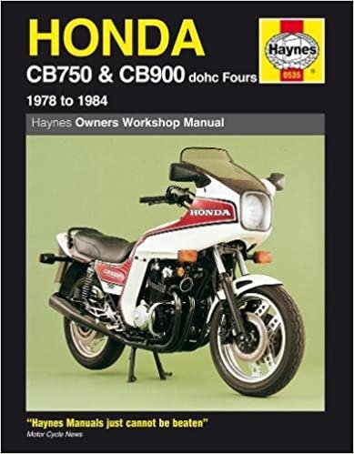 indir Honda CB750 &amp; CB900 dohc Fours 1978 - 1984 (Motorcycle Manuals)