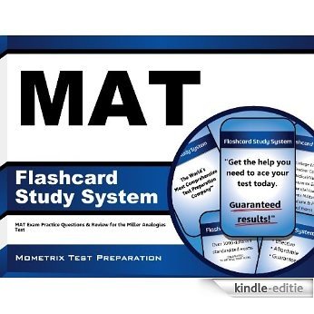 MAT Flashcard Study System: MAT Exam Practice Questions & Review for the Miller Analogies Test (English Edition) [Kindle-editie]
