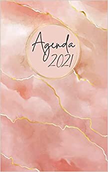 Agenda 2021: Agenda Semanal, Diaria Español - Agenda Semana Vista - de Enero a Diciembre 2021 (12 meses) - Dos Páginas por Semana.