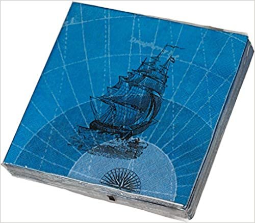 indir James Cook Papierservietten Motiv The Voyages: 20 Papierservietten 33 x 33 cm