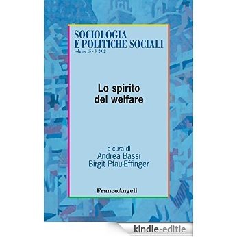 Lo spirito del welfare (Sociologia, cambiam. e pol. soc.Ricerche) [Kindle-editie]