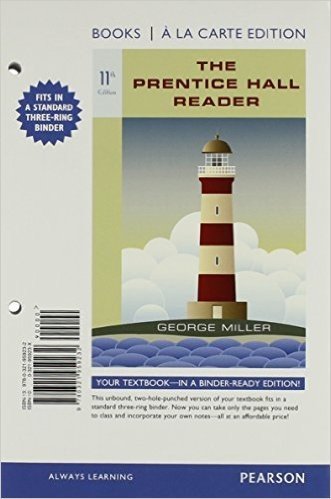 The Prentice Hall Reader, Books a la Carte Plus Mywritinglab with Etext -- Access Card Package