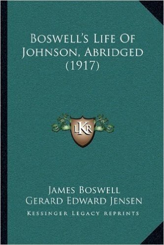 Boswell's Life of Johnson, Abridged (1917)
