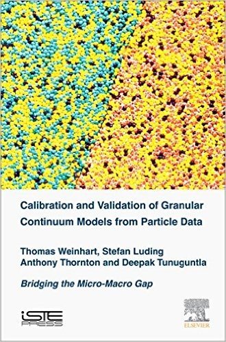 Calibration and Validation of Granular Continuum Models from Particle Data: Bridging the Micro-Macro Gap