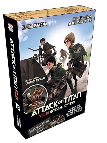 Attack on Titan 18 Special Edition W/DVD