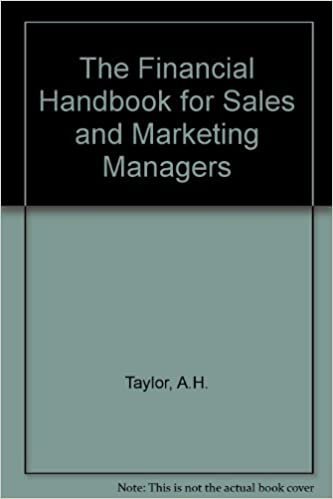 indir Financial Handbook for Sales and Marketing Managers