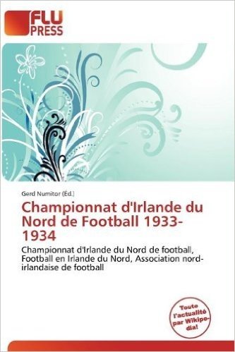 Championnat D'Irlande Du Nord de Football 1933-1934