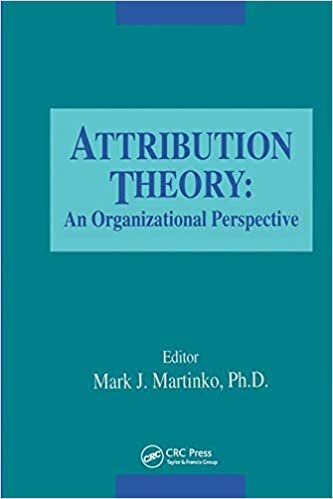 indir Attribution Theory: An Organizational Perspective (St Lucie)