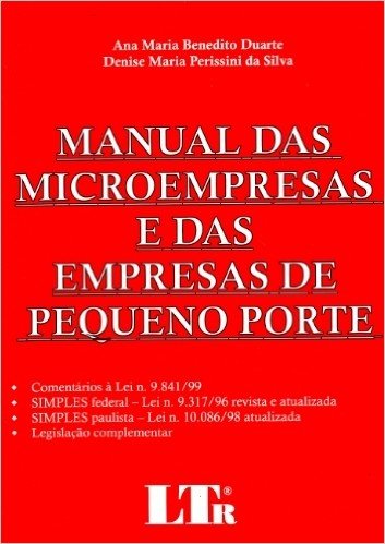 Manual das Microempresas e das Empresas de Pequeno Porte