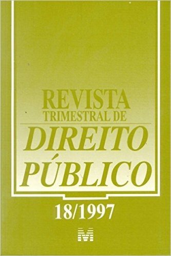 Revista Trimestral De Direito Publico N. 18