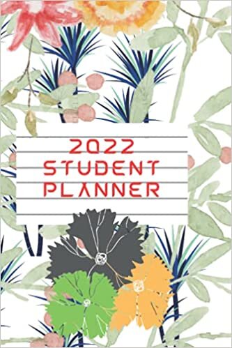2022 STUDENT PLANNER: Cute Student planner notebook 200 matte papers 6x9 inches
