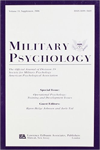 Operational Psychology MP V18 2006: Training & Development Issu