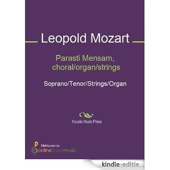 Parasti Mensam, choral/organ/strings [Kindle-editie]
