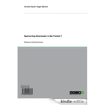 Sponsoring-Awareness in der Formel 1 [Kindle-editie] beoordelingen
