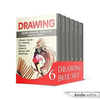 Drawing Box Set: 50 Tutorials and Techniques to Learn Traditional Drawing, Drawing Figures, Drawing Manga, and Sketching. (Drawing, How To Draw, Manga) (English Edition) [Kindle-editie]