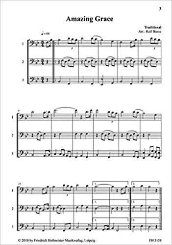 Traditionals for 2 or 3: Posaune, Bariton, Euphonium oder Fagott