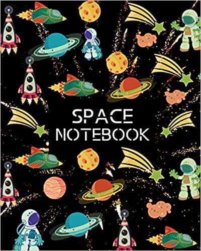 Space Notebook: Draw and Write Story Paper Journal for Kids who Love Spaceships and Outer Space Explorers. Grade K-2.