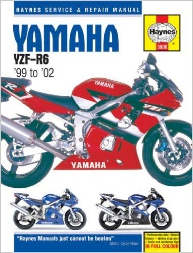 Yamaha YZF-R6 '99 to '02: service and repair manual