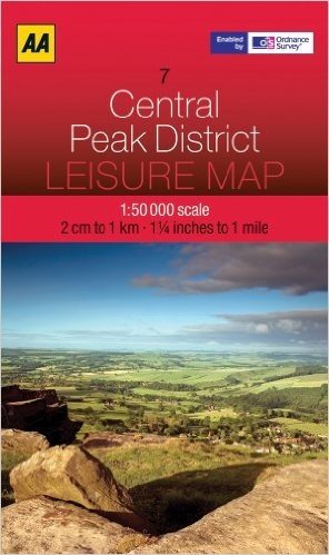 Leisure Map Central Peak District