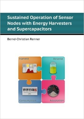 Sustained Operation of Sensor Nodes with Energy Harvesters and Supercapacitors