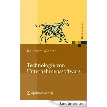 Technologie von Unternehmenssoftware: Mit SAP-Beispielen (Xpert.press) [Kindle-editie] beoordelingen