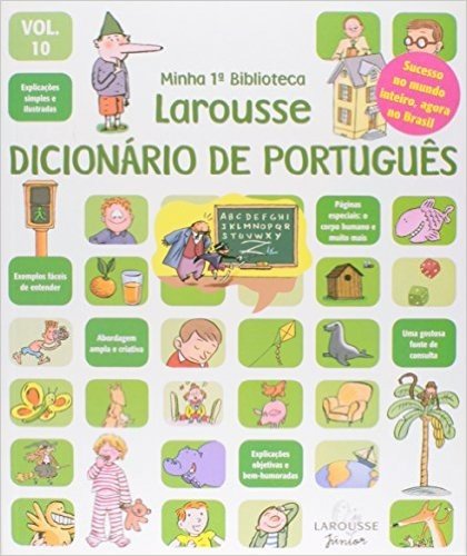 Minha Primeira Biblioteca Larousse - Dicionario De Portugues - V.10