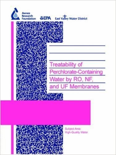 Treatability of Perchlorate-Containing Water by Ro, Nf and Uf Membranes