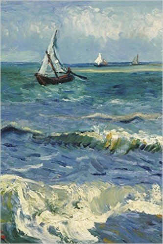 Seascape Near Les Saintes Maries de La Mer: Van Gogh, Lined/ Ruled Journal ( Notebook, Composition Book) 160 Pages, 6x9 Inch (15.24 X 22.86 CM) Lamina baixar