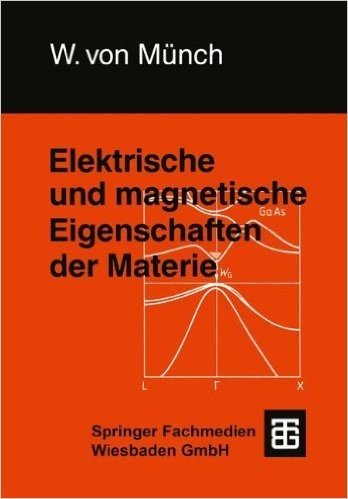 Elektrische Und Magnetische Eigenschaften Der Materie