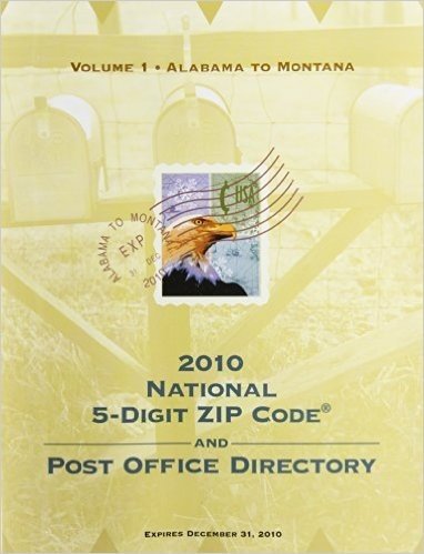National Zip Code Directory: 2010 (2 Volume Set)