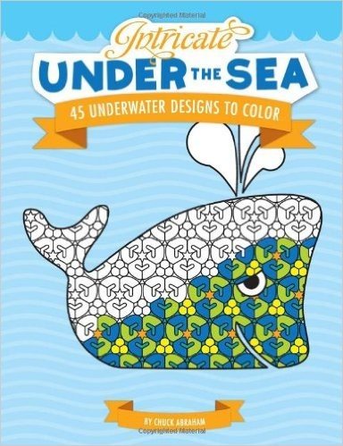 Intricate Under the Sea: 45 Underwater Designs to Color