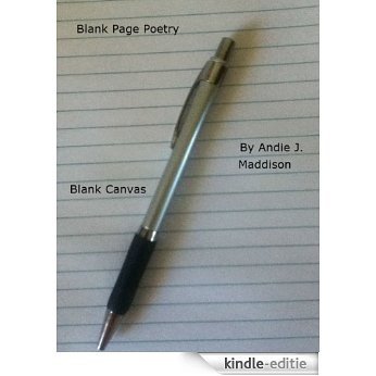 Blank Page Poetry: Blank Canvas (English Edition) [Kindle-editie]