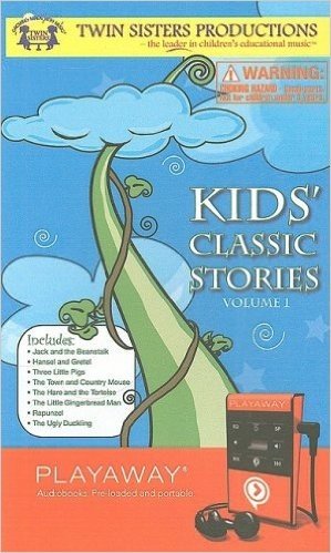 Kids' Classic Stories, Volume 1: Jack and the Beanstalk; Hansel and Gretel; Three Little Pigs; The Town and Country Mouse; The Hare and the Tortoise;