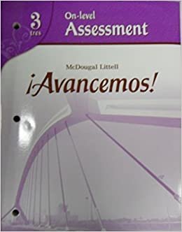 indir ?Avancemos!: On-Level Assessment Program Level 3