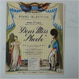piano selection DEAR MISS PHOEBE arr zalva