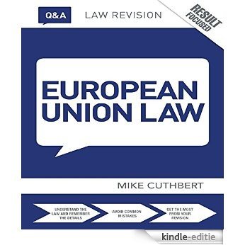 Q&A European Union Law (Questions and Answers) [Kindle-editie]