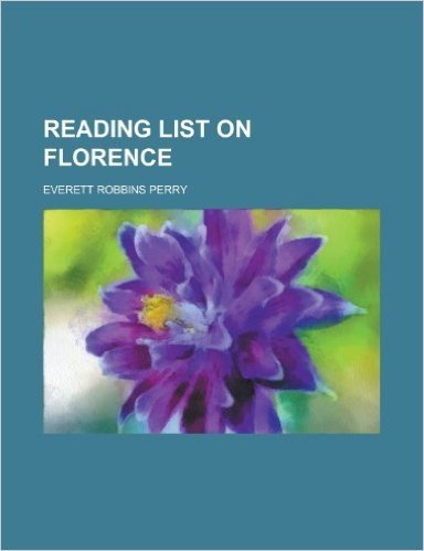 Reading List on Florence