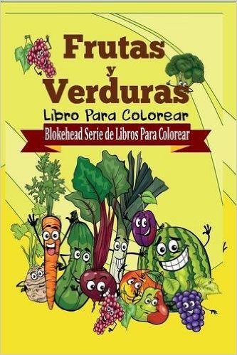 Frutas y Verduras Libro Para Colorear