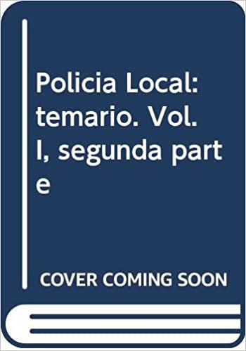 Policía Local: temario. Vol. I, segunda parte