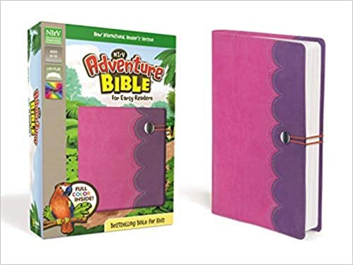 indir NIrV, Adventure Bible for Early Readers, Leathersoft, Pink/Purple, Full Color