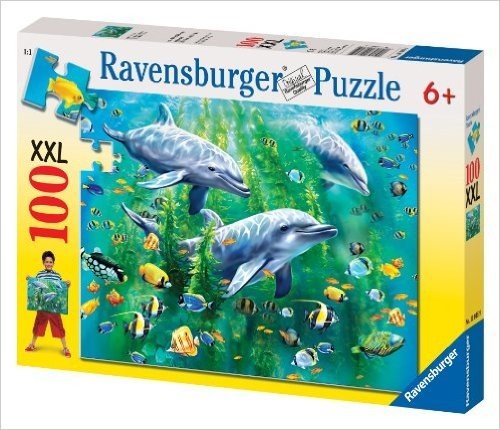 Dolphin Trio 100 Piece Puzzle