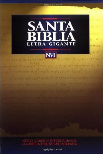 NVI Santa Biblia Letra Gigante = Giant Print Bible-NIV