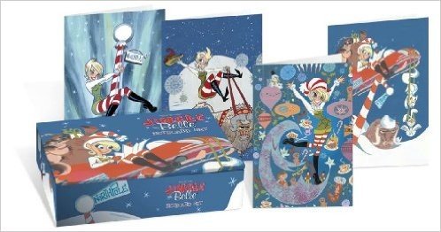 Paul Diri's Jingle Belle Holiday Notecards