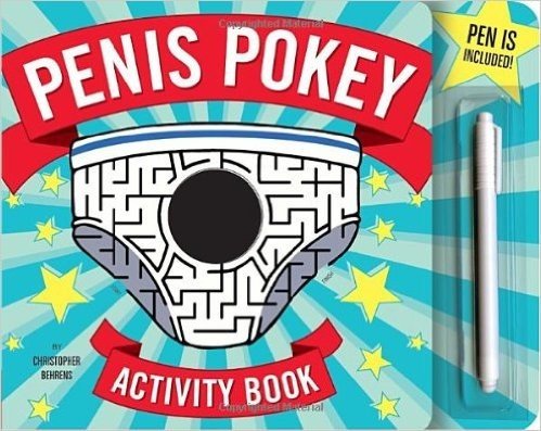 Penis Pokey Activity Book [With Dry-Erase Marker]