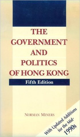 The Government and Politics of Hong Kong
