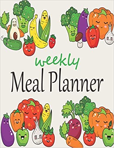 indir Meal Planner: Weekly Meal Planner&amp; Grocery List. 8.5 in x 11 in. (Food Planners)