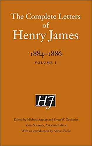 indir The Complete Letters of Henry James, 1884-1886: Volume 1