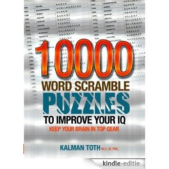 10000 Word Scramble Puzzles to Improve Your IQ (IQ BOOST PUZZLES Book 7) (English Edition) [Kindle-editie]